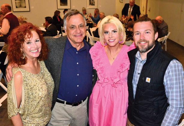 Jan Fulbright, Ken Reed, Betsy and Jered Simpson