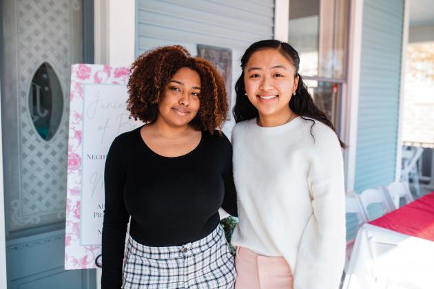 Arianna Water and Kathy Nguyen