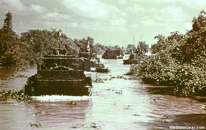 One of the regular canals in which Hour and his squad conducted combat operations