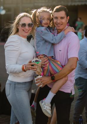 Alicia, Romy and Olivier Catherine