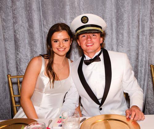 Julianna Mouton and Jacob Weldon