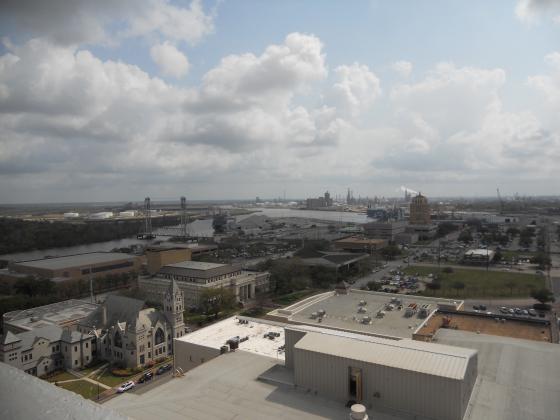 Present day downtown Beaumont