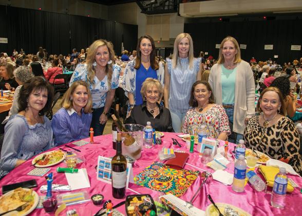 Susan Byrom, Maris Mehaffy, Haylee Faggard, Rose Essex, Mary Kirkwood, Amanda Beckert, Candye Anderson, Julie Grammier and Judy Honeycutt