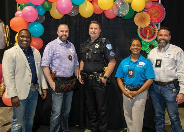 Donta Miller, Matt Gardner, Darrin Childress, Staci Landor and Chuck Duchamp
