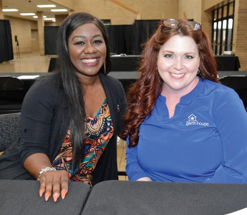 Kisha Parker and Trish Abshier
