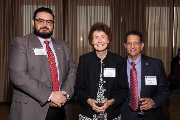 Hector Flores, Vicki McNeil and Bob Spina