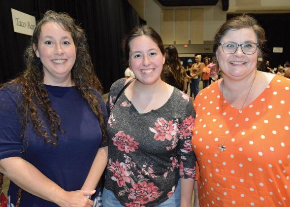 Lorrie Taylor, Brianna Taylor and Lydia Townes
