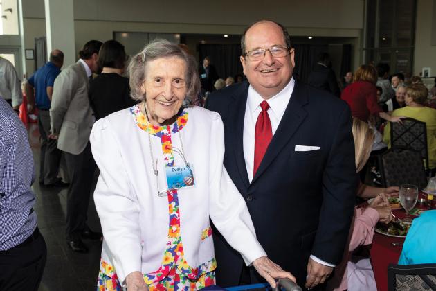 Evelyn Lord and Ben Mazzara