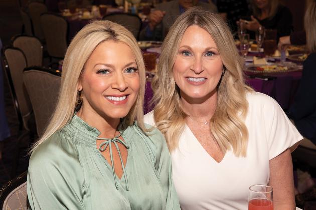Carrie Broussard and Pam Broussard