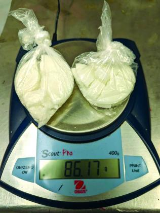 Drugs possessed by Myki McBride