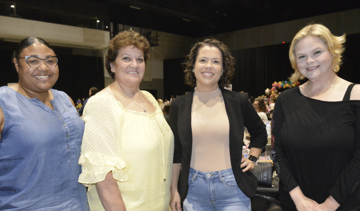 Twana Whittington, Penny Lozano, Jillian Harbin and Amy Abshire