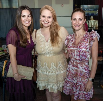 Emily Wilson, Carly Shelander and Morgan Birdwell