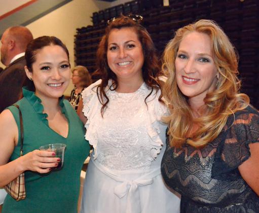 Arianna Kucharski, Gina Gottschalk and Melissa McHaney