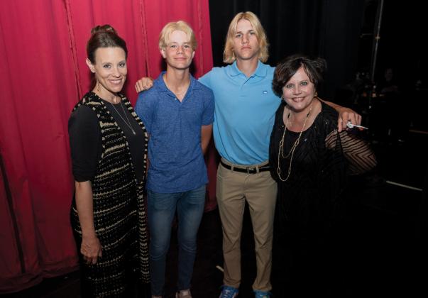 Megan Anderson, Samuel Anderson, Landon Terry and Tammy Anderud