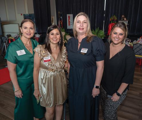 Amy Jerry, Amber Villarreal, Rebekah Cooper and Lana Richards