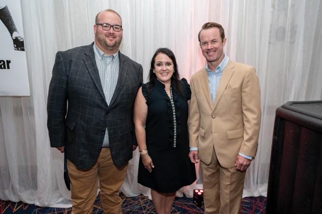 Zach Johnson, Christina Crawford and Dade Phelan