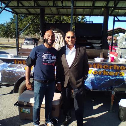 Christian 'Manuel' Hayes and District 22 Representative Joe Deshotel claim theft and extortion at the hands of Mary Bond 