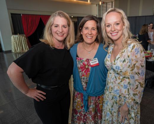 Sarah Wells, Cheri Dickerson and Ashley Case