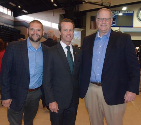 Ryan Magee, Dade Phelan and Chris Fisher