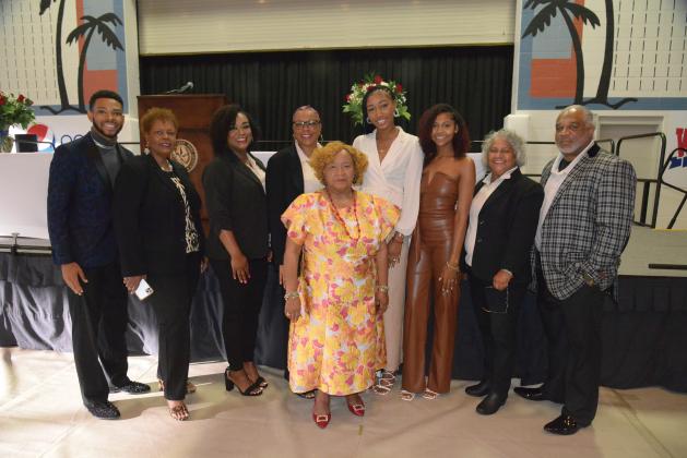 Taylor Getwood, Barbara Polk, Amber Moore, Esther Charon, Linda Spears, Kason Harrison, Rayann Polk, Janette Muhammad and Eric Charon