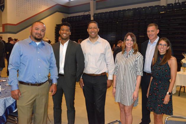 Micah DeRanieri, Moises Murillo, Geroge Davis, Amy Miller, Daniel and Stephanie Plumley