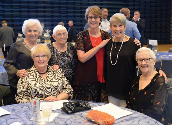Patsy Martin, Frankie Morris, Joey Storms, Jane Forrest, Renella Primeaux and Pat Oubre