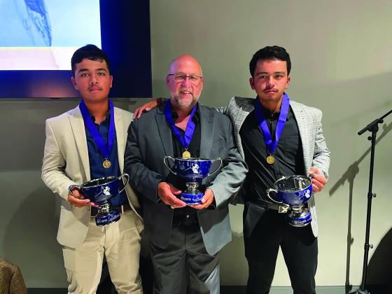 Lincoln Parks, Todd Trawhon and Xander Parks 