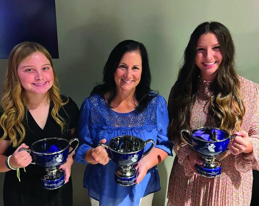 Neely Wozniak, Johnnie Harrell and Montana Dileo