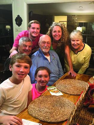 Ernie, Betty, Shelly, Carl, Josh, Lizzie and Christian