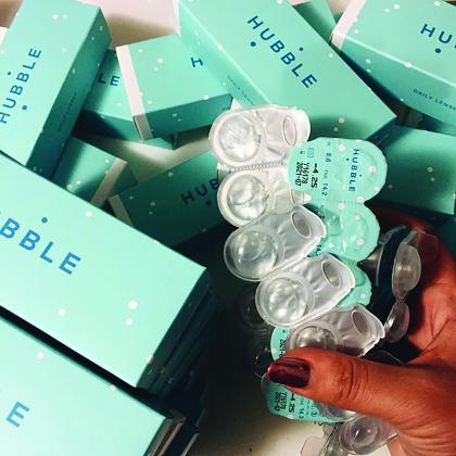 Hubble contacts