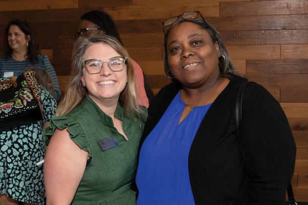 Megan Mistric and Verlis Johnson