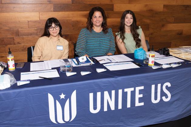 Rosa Hernandez, Kimberly Sink and Anna Sink