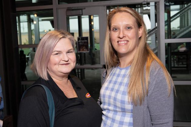 Bridgette Holdsambeck and Mary Williamson