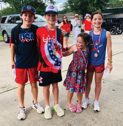 Hudson Moore, Walter Moore, Heidi Moore and Milly Moore