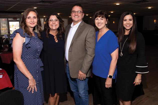 Maureen McAllister, Kim and Paul Dickerson, Ida Schossow, Kristen Placette