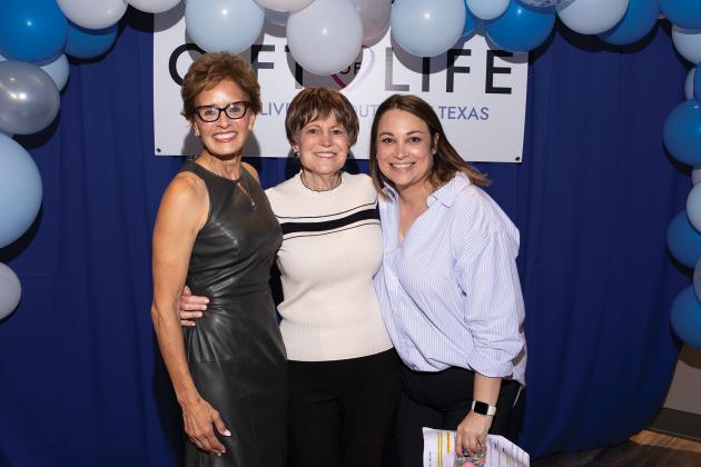 Norma Sampson, Regina Rogers and Holli Petersen