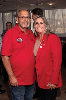 Kirk Roccaforte and Christy Khoury