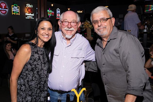 Angela Hobbs-Miller, Jim Love and Harold Mann