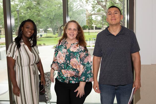 Xalvier Wilson, Kim Moncla and Victor Galaviz