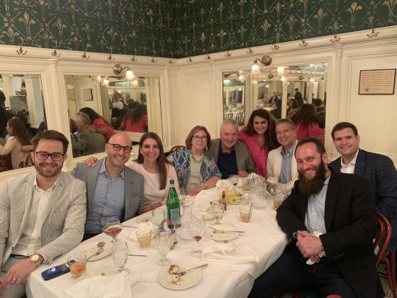 Frank Thomas, Jude, Kristen, Ina, Jude Sr., Madelyn, Vincent, Sr., Matt and Vincent Messina
