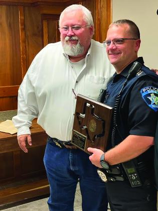 Chief Brent Slaughter and Capt. William 'David' Nunn
