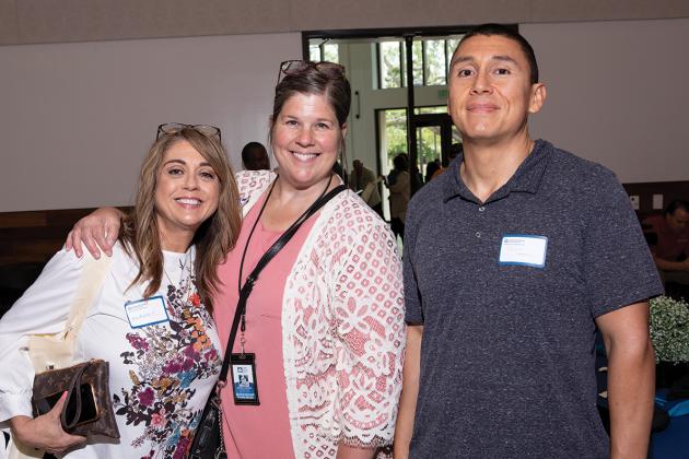 Michelle Tubbleville, Michelle Brewer and Victor Galaviz