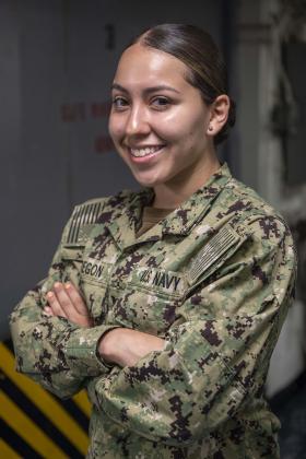 Petty Officer 3rd Class Yialine Obregon
