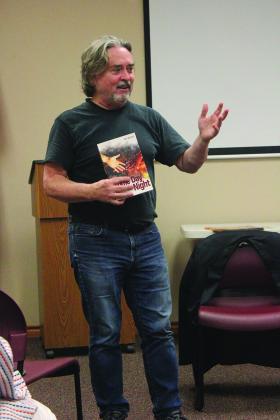 Hal Evans speaking about his book Come Day in Night