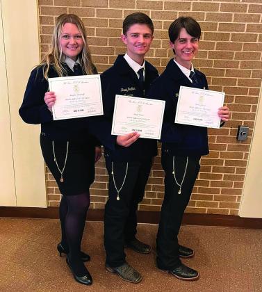 Hardin-Jefferson FFA members 