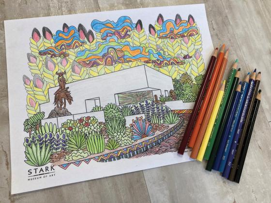 Example coloring page