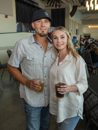 Dalen Pollard and Jessica Hogan
