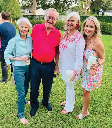 Macey and Harold Reasoner, Karen Lombardo Henry and Nicole Fertitta