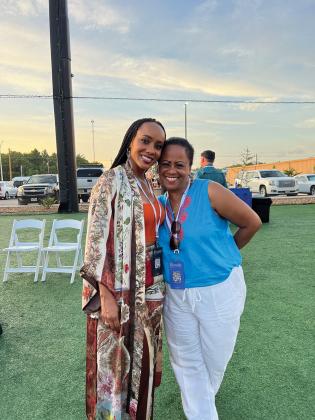 Nakisha Burns and Mary Ann Reid