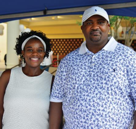 Latisha and John Broussard